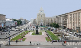 Экскурсия в рамках открытия Триумфальной площади